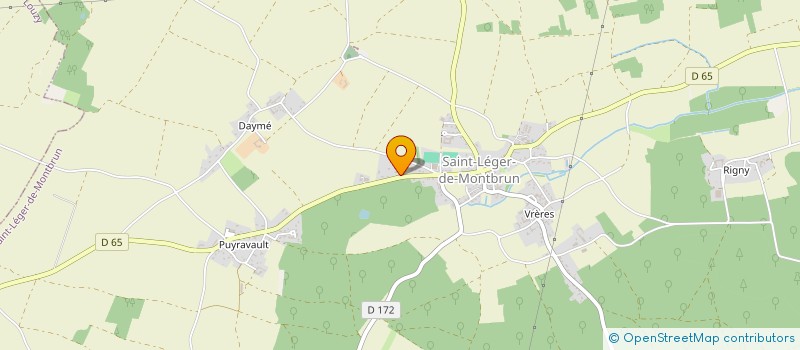 localisation de l'entreprise MONSIEUR PIERRE-YVES FANNI à SAINT-LEGER-DE-MONTBRUN