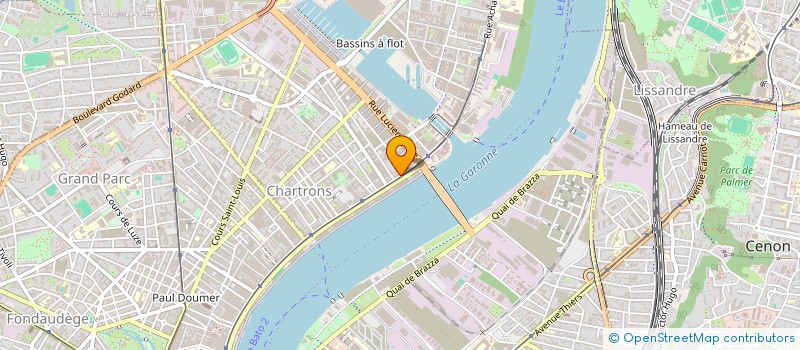 localisation de l'entreprise MONSIEUR PIERRE-YVES FOUCHER  BORDEAUX