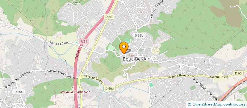 localisation de l'entreprise MONSIEUR PIERRE YVES GALIANA à BOUC-BEL-AIR