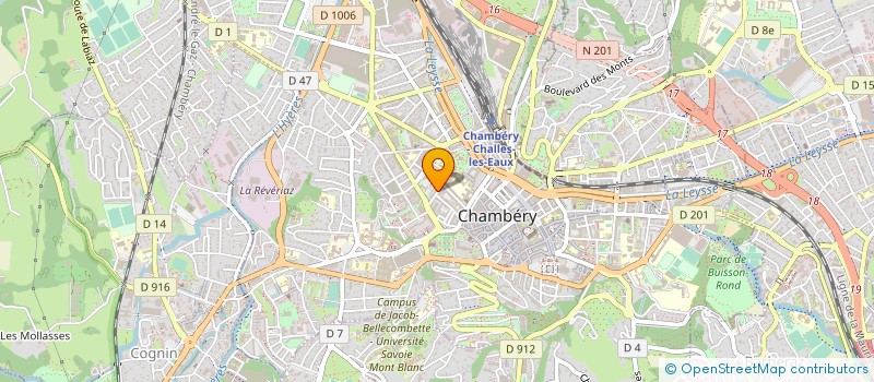 localisation de l'entreprise MONSIEUR PIERRE-YVES GARDON à CHAMBERY