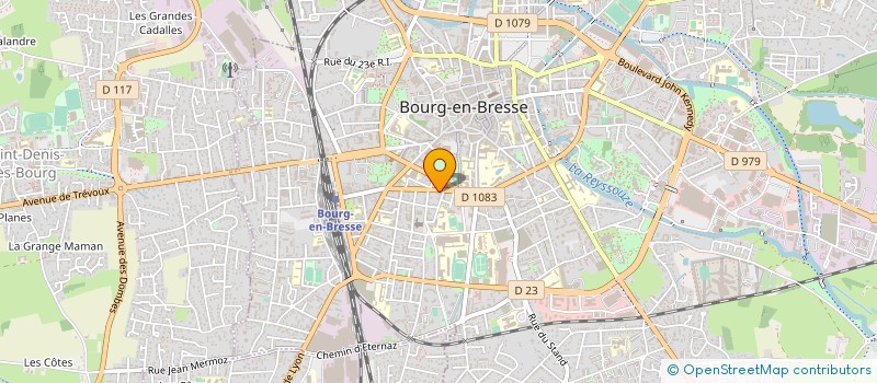 localisation de l'entreprise MONSIEUR PIERRE-YVES GENARD à BOURG-EN-BRESSE