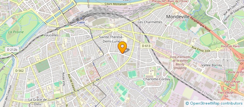 localisation de l'entreprise MONSIEUR PIERRE-YVES GENDREAU à CAEN