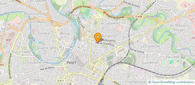 localisation de l'entreprise MONSIEUR PIERRE YVES GOILLANDEAU à NIORT