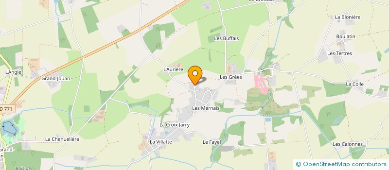 localisation de l'entreprise MONSIEUR PIERRE-YVES GOUDEDRANCHE  NOZAY