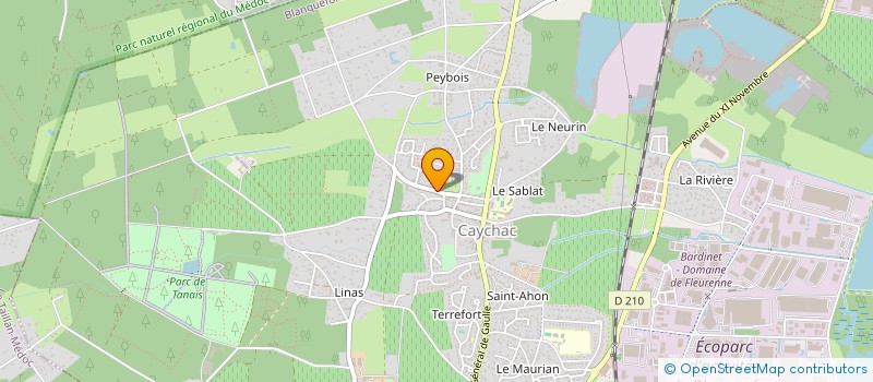 localisation de l'entreprise MONSIEUR PIERRE-YVES GUASCH à BLANQUEFORT