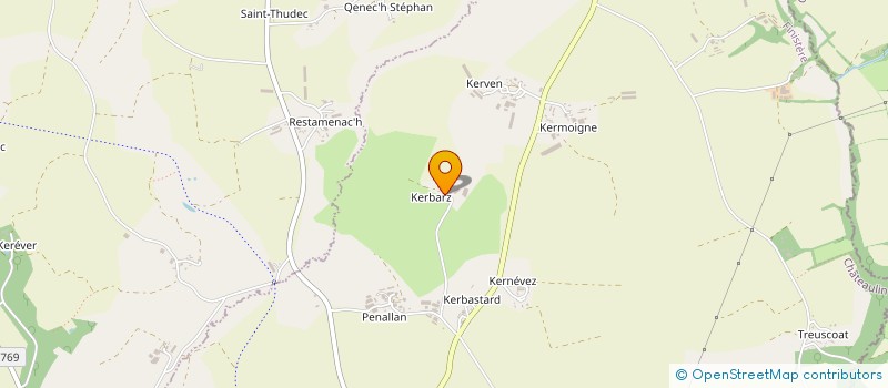 localisation de l'entreprise MONSIEUR PIERRE YVES JEZEQUEL à PLOUNEVEZEL