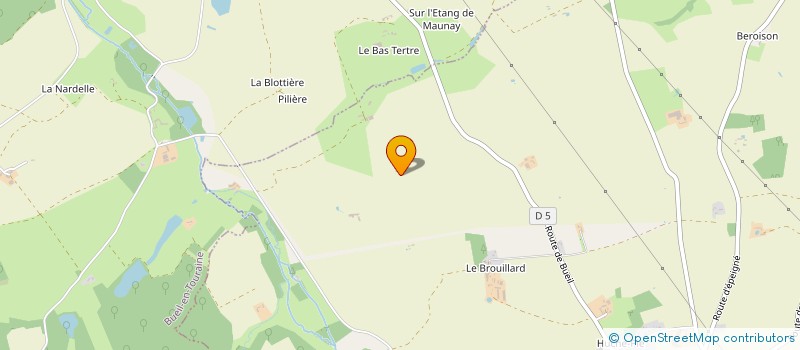 localisation de l'entreprise MONSIEUR PIERRE-YVES JOULAUD à SAINT-PATERNE-RACAN