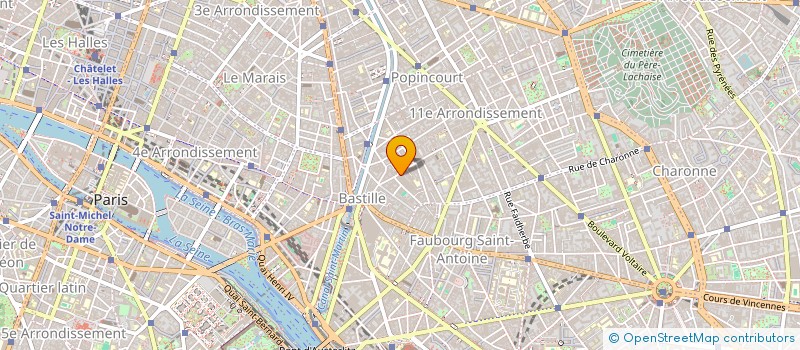 localisation de l'entreprise MONSIEUR PIERRE-YVES LANDURE  PARIS