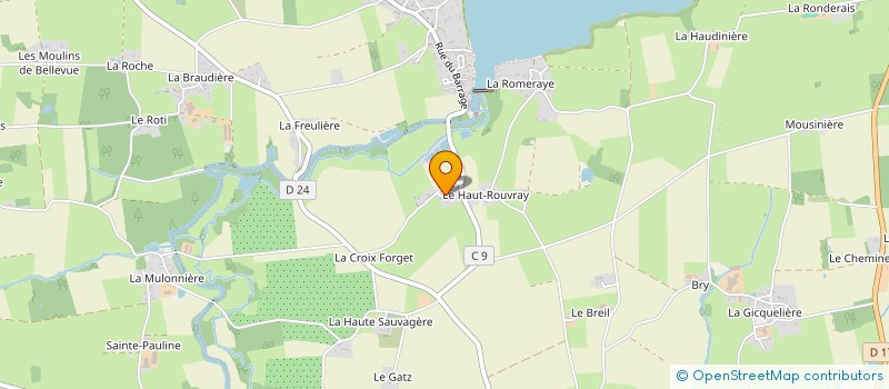 localisation de l'entreprise MONSIEUR PIERRE YVES LEGAL  JOUE-SUR-ERDRE