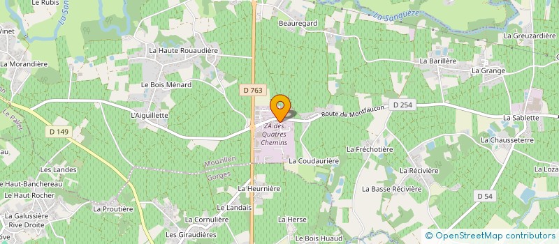 localisation de l'entreprise MONSIEUR PIERRE-YVES LEROUX à MOUZILLON