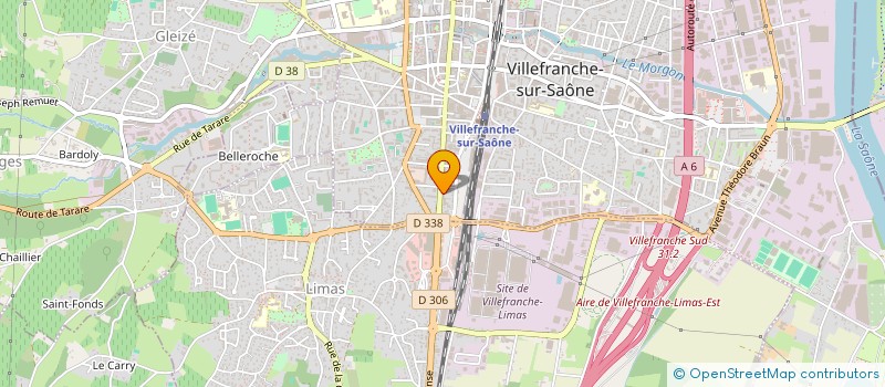 localisation de l'entreprise MONSIEUR PIERRE-YVES MARREC à VILLEFRANCHE-SUR-SAONE