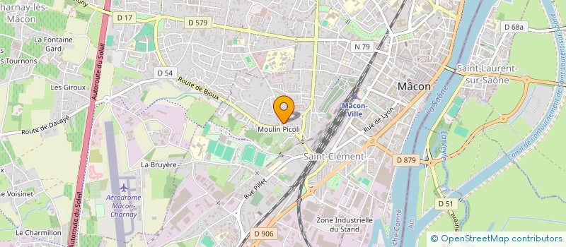 localisation de l'entreprise MONSIEUR PIERRE-YVES MISERERE  MACON