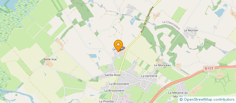 localisation de l'entreprise MONSIEUR PIERRE YVES MONNIER à SAINT-PHILBERT-DE-GRAND-LIEU