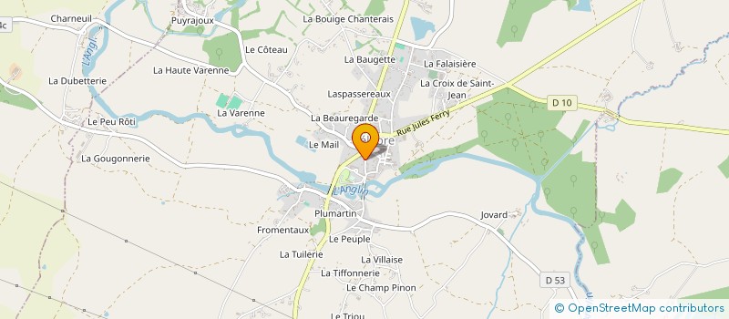 localisation de l'entreprise MONSIEUR PIERRE-YVES MUREAU à BELABRE