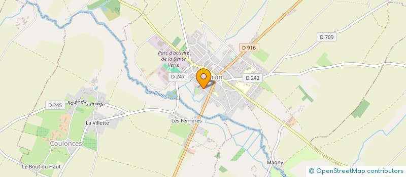 localisation de l'entreprise MONSIEUR PIERRE-YVES MUSTIERE à TRUN