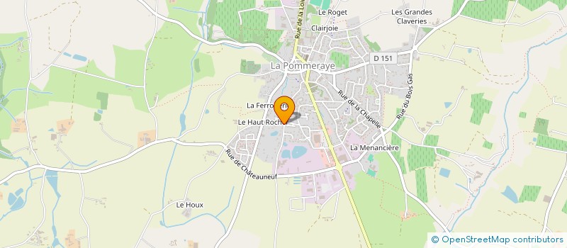 localisation de l'entreprise MONSIEUR PIERRE-YVES PARENT à MAUGES-SUR-LOIRE