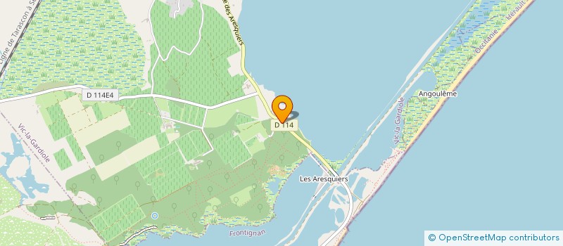 localisation de l'entreprise MONSIEUR PIERRE-YVES PETIT  VIC-LA-GARDIOLE