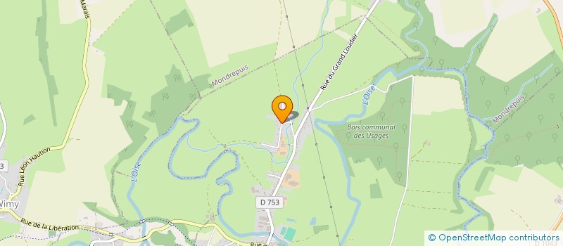 localisation de l'entreprise MONSIEUR PIERRE-YVES PILON  VERVINS