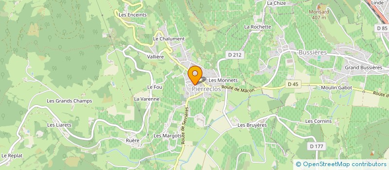 localisation de l'entreprise MONSIEUR PIERRE-YVES PINEAULT  PIERRECLOS