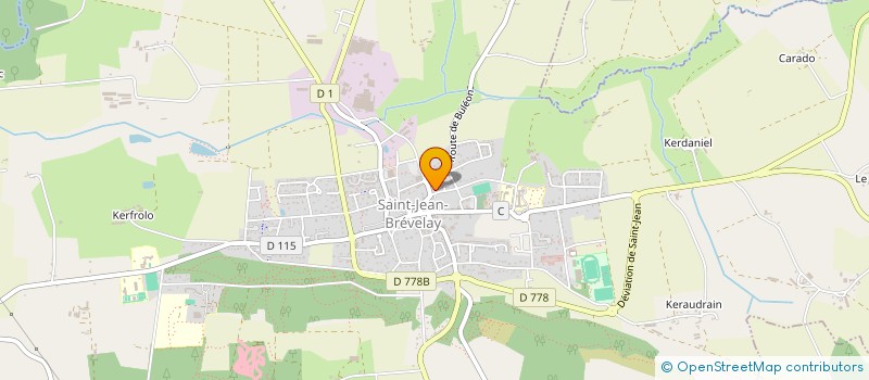 localisation de l'entreprise MONSIEUR PIERRE-YVES PIQUET à SAINT-JEAN-BREVELAY