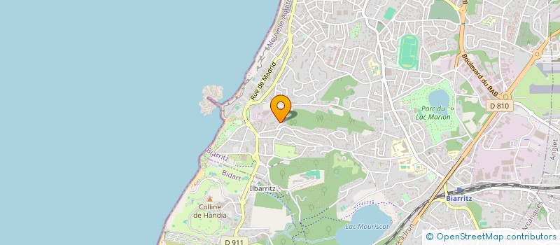 localisation de l'entreprise MONSIEUR PIERRE-YVES PLOUX à BIARRITZ