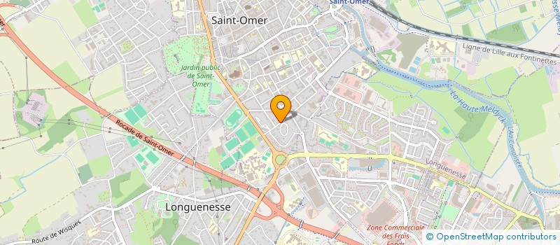 localisation de l'entreprise MONSIEUR PIERRE-YVES RENAULT  SAINT-OMER