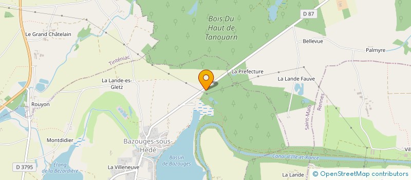 localisation de l'entreprise MONSIEUR PIERRE-YVES ROUAULT  SAINT-GONDRAN