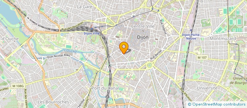 localisation de l'entreprise MONSIEUR PIERRE-YVES ROUX à DIJON