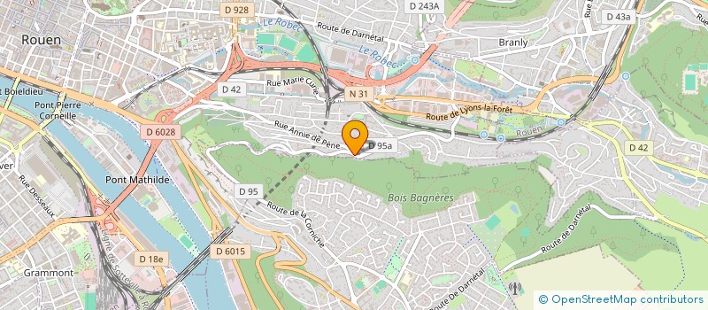 localisation de l'entreprise MONSIEUR PIERRE-YVES SALOMON  ROUEN