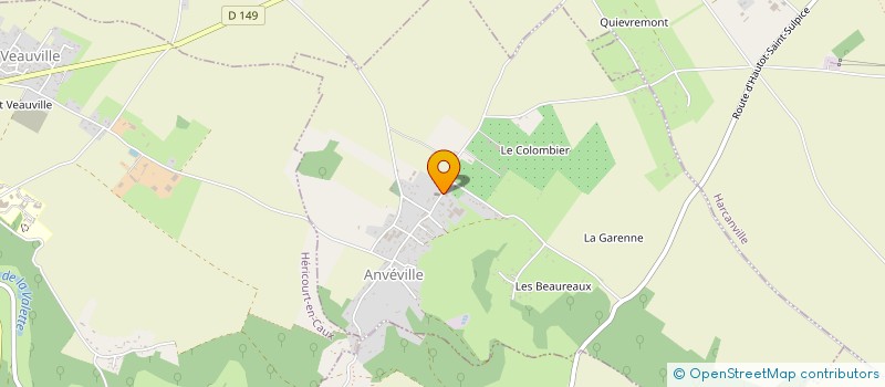 localisation de l'entreprise MONSIEUR PIERRE-YVES SEIGNARD  ANVEVILLE