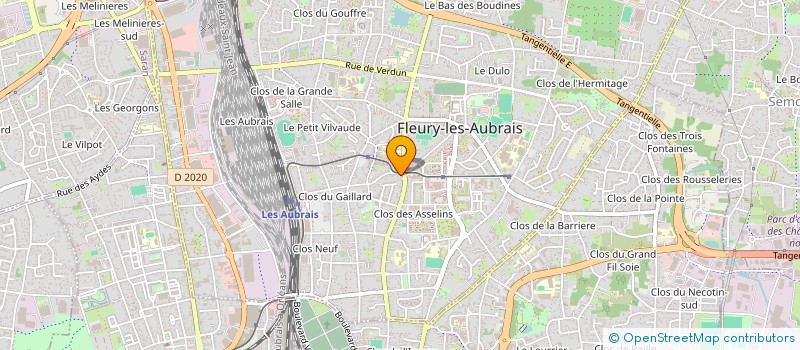 localisation de l'entreprise MONSIEUR PIERRE-YVES SEMET à FLEURY-LES-AUBRAIS