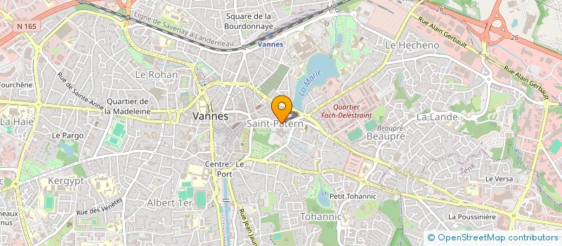 localisation de l'entreprise MONSIEUR PIERRE-YVES THEAUDIN à VANNES