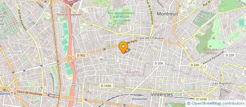localisation de l'entreprise MONSIEUR PIERRE-YVES TOULOT à MONTREUIL