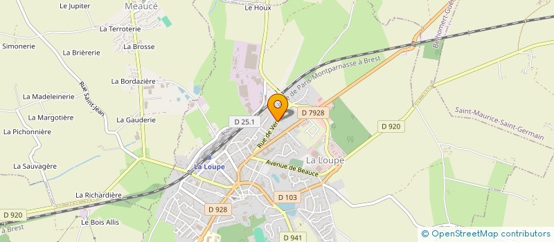 localisation de l'entreprise MONSIEUR PIERRE-YVES VELARD à LA LOUPE