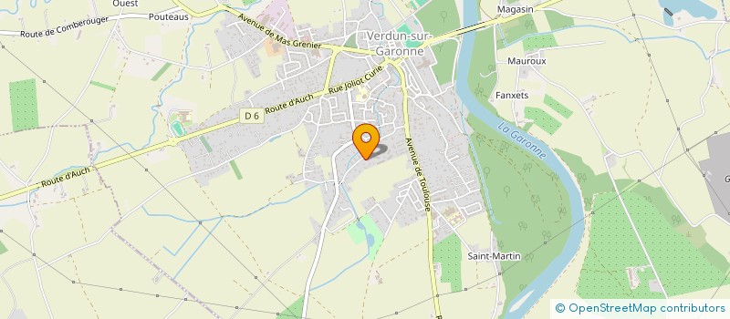 localisation de l'entreprise MONSIEUR PIERRE YVINEC  VERDUN-SUR-GARONNE