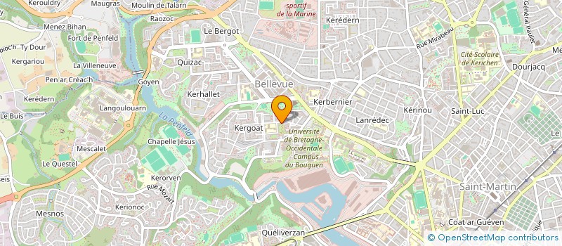 localisation de l'entreprise MONSIEUR PIERRE YVON à BREST