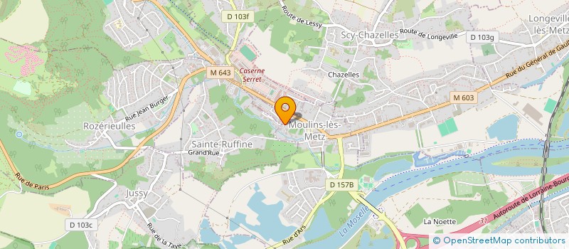 localisation de l'entreprise MONSIEUR PIERRE ZAMBETTI à MOULINS-LES-METZ