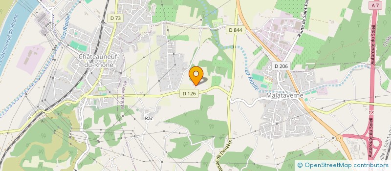 localisation de l'entreprise MONSIEUR PIERRE ZANCHI  MALATAVERNE