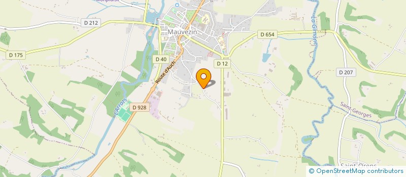 localisation de l'entreprise MONSIEUR PIERRE ZANIN  SARRANT