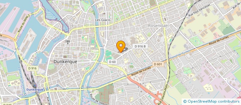 localisation de l'entreprise MONSIEUR PIERRE ZEVACO à DUNKERQUE