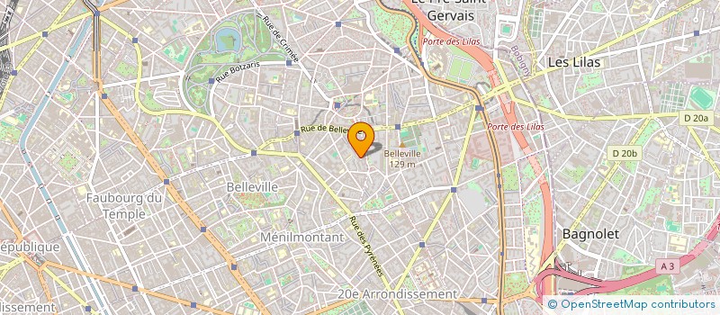 localisation de l'entreprise MONSIEUR PIERRE ZHOU  PARIS