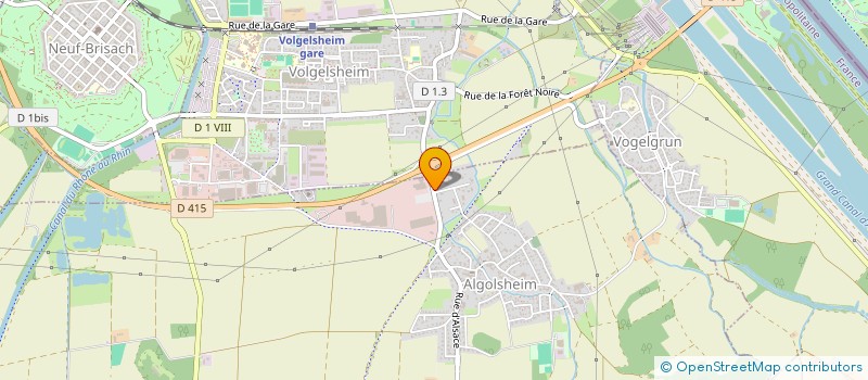 localisation de l'entreprise MONSIEUR PIERRE ZIMMERMANN à ALGOLSHEIM