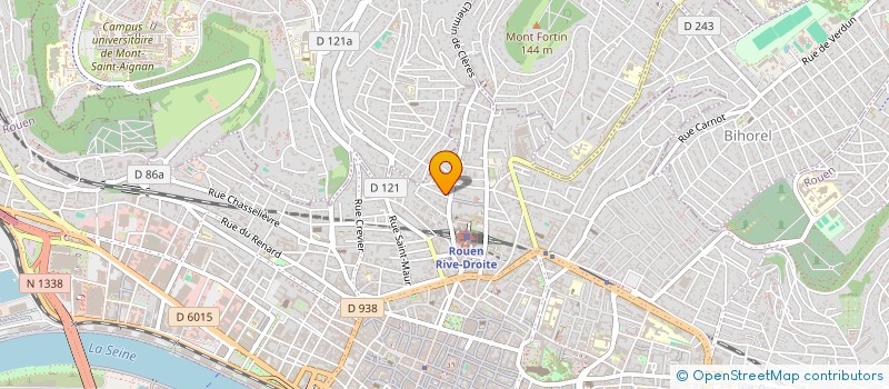 localisation de l'entreprise MONSIEUR PIERRE ZIMMERMANN  ROUEN