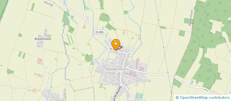 localisation de l'entreprise MONSIEUR PIERRE ZIPPER  MUSSIG