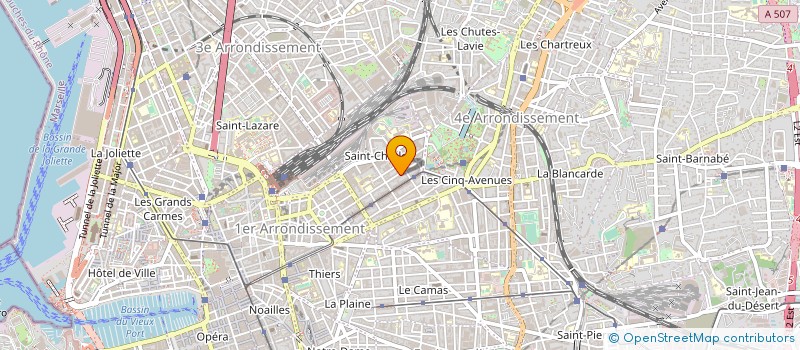 localisation de l'entreprise MONSIEUR PIERRE ZIRAH à MARSEILLE