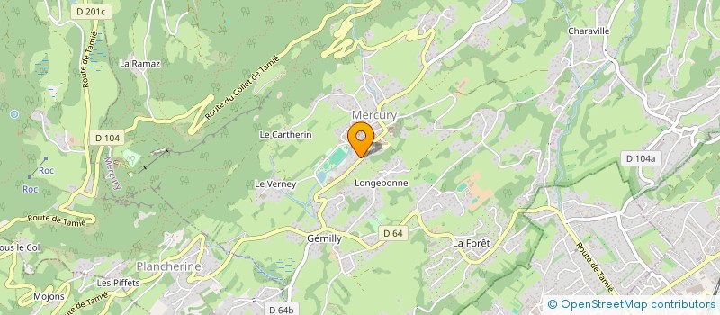 localisation de l'entreprise MONSIEUR PIERRE ZOCCOLO  MERCURY