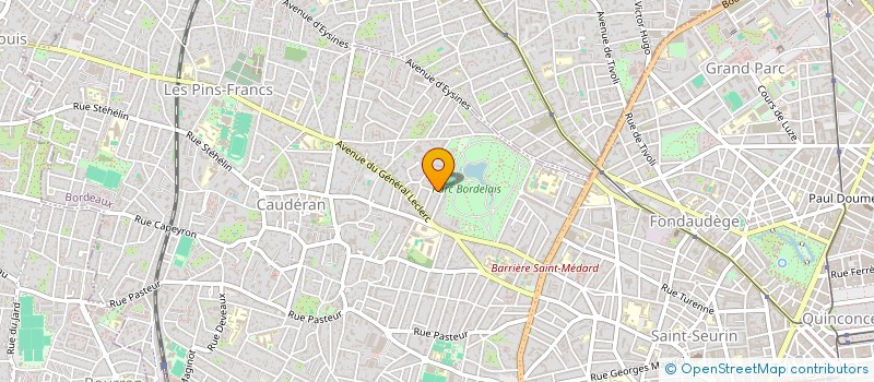 localisation de l'entreprise MONSIEUR PIERRE ZUNE  BORDEAUX