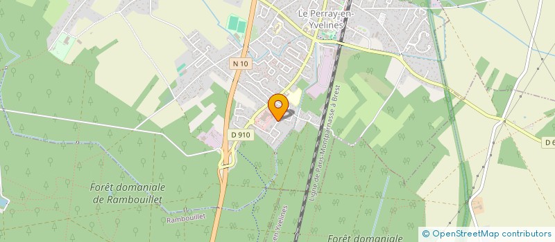 localisation de l'entreprise MONSIEUR PIERRE ZUNEVE  LE PERRAY-EN-YVELINES