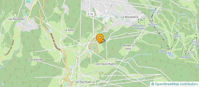 localisation de l'entreprise MONSIEUR PIERREL FLORIAN  GERARDMER