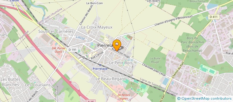 localisation de l'entreprise MONSIEUR PIERRELAYE THEO  PIERRELAYE